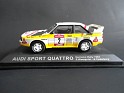 1:43 Altaya Audi Sport Quattro 1984 Yellow W/Black & White Stripes. Uploaded by indexqwest